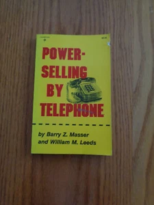 Power Selling by Telephone by Barry Z. Masser & William M. Leeds SC 1982 - Picture 1 of 1