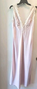 Abercrombie & Fitch Midi Dress Size Small Old Pink VNeck Side Slit - Picture 1 of 7