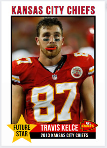 2013 Travis Kelce Future Stars NFL Top Prospect Rookie Card Kansas City Chiefs