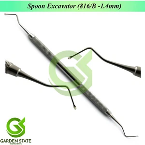 Spoon Shape Dental Excavator 1.4mm Diagnostic Restorative Carious Decay Removal - Picture 1 of 1