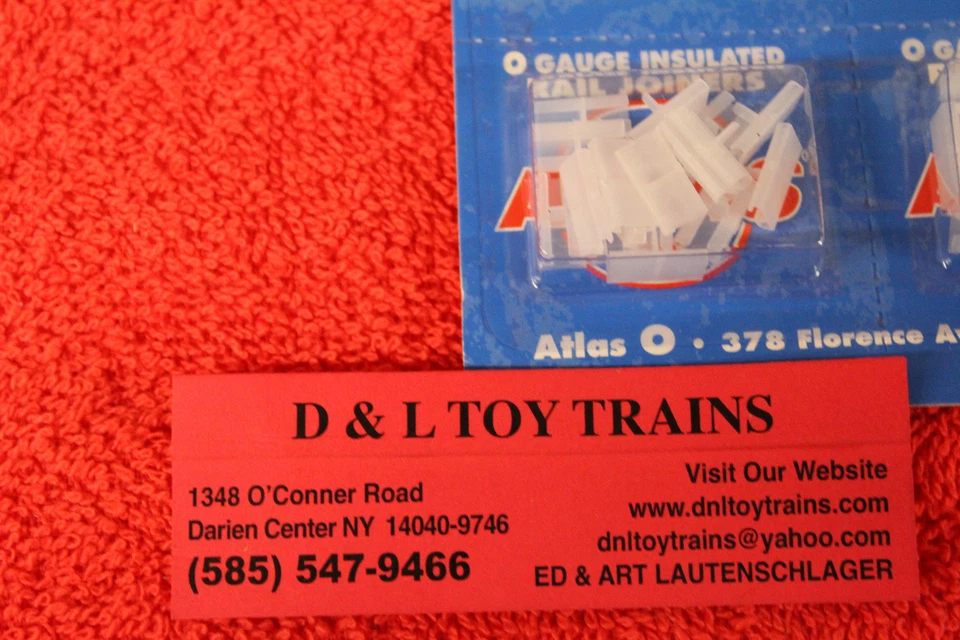 Carpinterías de riel aisladas Atlas O 6093 nuevas en paquete Foto 1 de 1