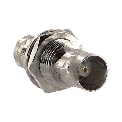 Bomar 335R744 - 75Ω BNC Female/Female Bulkhead Adapter (10 PACK) - 2042 - Image 1 of 4