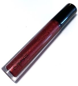 NWOB MAC Dazzleglass Creme Lip Gloss AMOROUS 2.7mL *RARE!* Vibrant Red Sparkle
