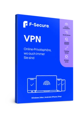 F-Secure VPN 2025 1 Gerät 3 PC 5 MAC 1 Jahr - 2 Jahre Download ESD @GWC - Bild 1 von 2