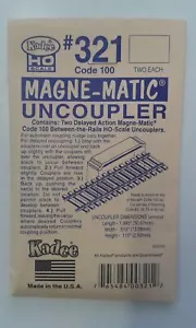 Permanent Magnet "between-the-rails" Delayed Uncoupler Kadee 321 - Picture 1 of 2