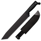 Couteau à lame fixe machette en acier froid tanto (13" noir) 97BTMZ