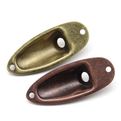 2pcs Guitar Jack Socket Plate Boat Style Jacks Plate for ST SQ Electric Guitar - Image 1 of 3