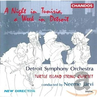 Cd Neeme Järvi Night In Tunisia Week In Detroit Live Recording Album 1994 New - Image 1 of 4