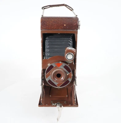 -CÁMARA DE PELÍCULA RARA VINTAGE ART DECO EASTMAN KODAK NO.1A REGALO WALTER DROWIN TEAGUE Foto 1 de 4