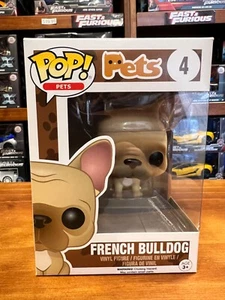 Pop Pets French Bulldog 4 Funko Pop Vinyl EXPERT PACKAGING - Picture 1 of 7
