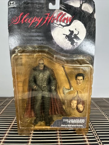 Rare Sealed Sleepy Hollow Headless Horseman 1999 Action Figure Mcfarlane Movie Cover
