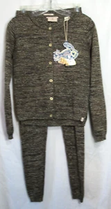 Scotch & Soda Girls Silver Metallic Stripe 2 Pc Set Sweater & Pants Size 14 NWT - Picture 1 of 16