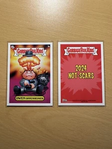 2024 Topps GPK Garbage Pail Kids: Not-Scars 1a - OWEN Oppenheimer Adam Bomb - Picture 1 of 3