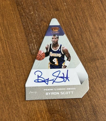 Byron Scott 2012-13 Crown Royale Panini Choice Silver Auto Lakers Sun Devils /15 - Image 1 of 2