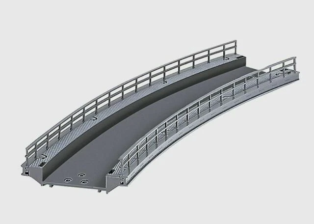 Marklin 74623 HO Radius 17-1/4" 437.5 mm Curve 30°Curved Ramp for R2 C Tracks - Image 1 of 1