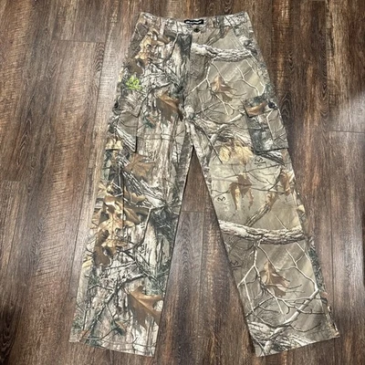Realtree Camouflage Outdoor Hunting Cargo Pants Youth Boys XXL 18 Adjustable - Image 1 of 4