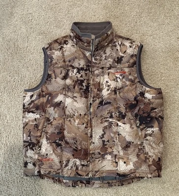 Sitka Fahrenheit Vest XL TIMBER Goretex Infinium Windstopper NWOT Free Ship - Image 1 of 4