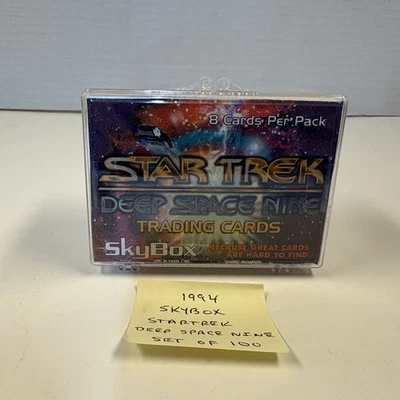 SkyBox Star Trek Deep Space Nine 1994 juego completo 1-100 Plus SP6 Time Traveller Foto 1 de 4