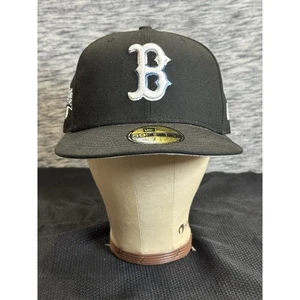 New Era 59Fifty Boston Red Sox Fenway Park 100 Jahre 7 1/4 Mütze schwarz babyblau - Bild 1 von 14