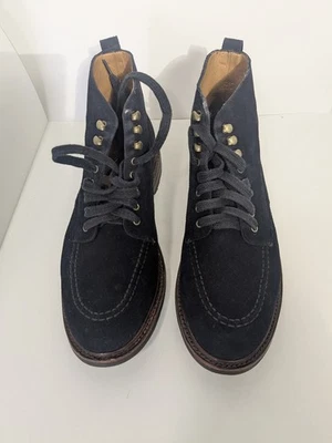 Bota J.Crew Kenton Pacer Gamuza Azul Talla 10 EE. UU. Para hombres Usada en Excelente Condición ¡Preciosa! Foto 1 de 4