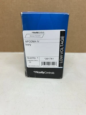 NEW Acuity Controls nLight NPODMA  IV 2617x1 Low Voltage Sensor Switch - Image 1 of 2