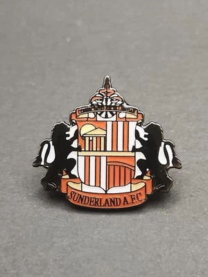 Sunderland National Soccer Team Logo Enamel Lapel Pin, FREE SHIPPING! - Image 1 of 2
