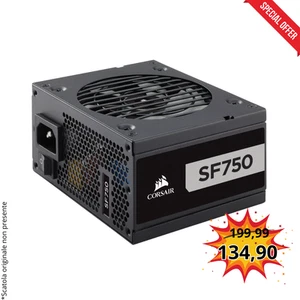✅ Corsair SF Series SF750 750W 80 Plus Modulares Netzteil Schwarz RPS0115 SFX - Bild 1 von 9