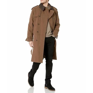 LONDON FOG mens Iconic Double Breasted With Zip-out Liner and Removable Top - Picture 1 of 5