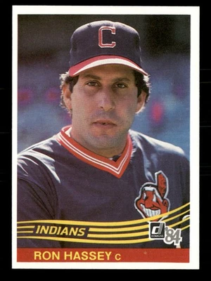 1984 Donruss #460 Ron Hassey Cleveland Indians - Image 1 of 2