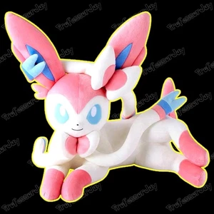 POKEMON TCG 31 ½ INCH LIFE SIZE SYLVEON : POKE PLUSH SITTING CUTIES 151 NINTENDO - Picture 1 of 10