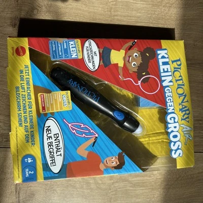 Mattel GYH79 - Pictionary Air - Klein gegen Groß - Zeichenspiel, Stift - Bild 1 von 2
