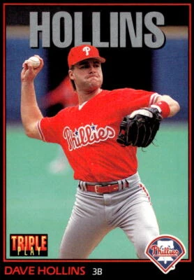 1993 Triple Play #38 Dave Hollins NM - Image 1 of 2