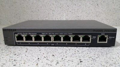 Firewall de 8 puertos NETGEAR FVS318G Foto 1 de 4