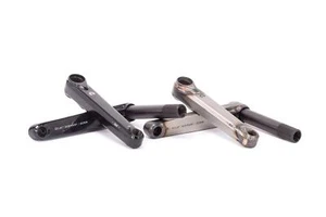 Eclat Spire 2.5 Piece 22mm BMX Cranks Black or Chrome 160mm 170mm 175mm - Picture 1 of 20