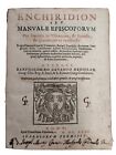 ENCHIRIDION Manuale episcoporum pro decretis.. Bartholomaeo Gavanto 1631 Gavanti
