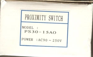 Tenor Company Inductive Proximity Sensor PS30-15AO 90-250VAC New 200mA - Picture 1 of 2