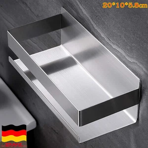 Edelstahl Duschregal Bohren Duschablage für Duschstange Seifenkorb DE - Bild 1 von 9
