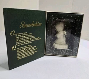 Snowbabies Dept 56 Now I Lay Me Down To Sleep Cuentos de Invierno Ángel Orador #68390 - Imagen 1 de 9