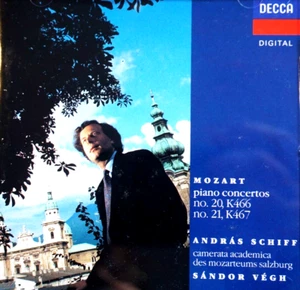 Mozart - Piano Concertos K466 & K467, Schiff, Cams, Vegh - CD, VG - Picture 1 of 2