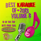 Karaoke Best of 2013 Vol-8 CD + G 18 Top COUNTRY + POP HITS NEU auf Vinyl mit Druck