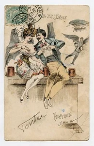 illustrateur Georges MOUTON . AU XXe Siècle . ÉROTIQUE . EROTIC . - Picture 1 of 2