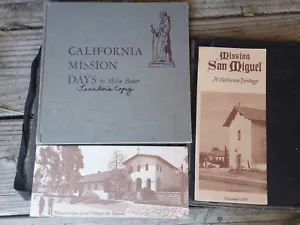 Lot 7 Vintage California Missions Ephemera Collectibles History Americana West - Picture 1 of 9