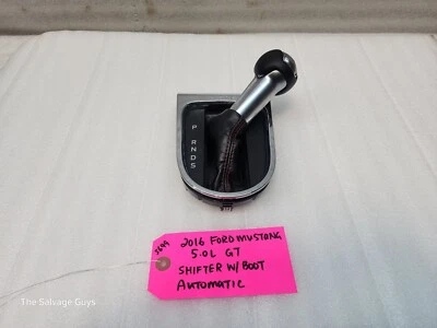 2016 FORD MUSTANG GT AUTOMATIC SHIFTER KNOB HANDLE W/ BOOT 15 16 17 - Image 1 of 4
