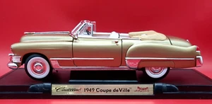 1949 Cadillac Coupe de Ville Convertible 1:18 Diecast Model Road Signature Gold - Picture 1 of 14