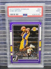 2015-16 Panini Donruss Kobe Bryant #62 PSA 9 MINT Lakers