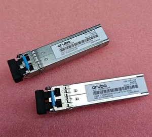 Lote 2 TRANSCEPTORES HPE ARUBA J9151E 10G SFP+ LC LR 10KM SMF - Imagen 1 de 2
