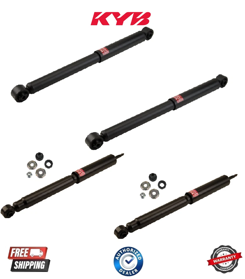 4 амортизатора передние и задние KYB для Dodge Ram 2500 3500 4x4 92-02 - Изображение 1 из 1