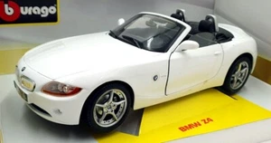 Burago 1/18 Scale Diecast 18-12001 - BMW Z4 - White - Picture 1 of 5