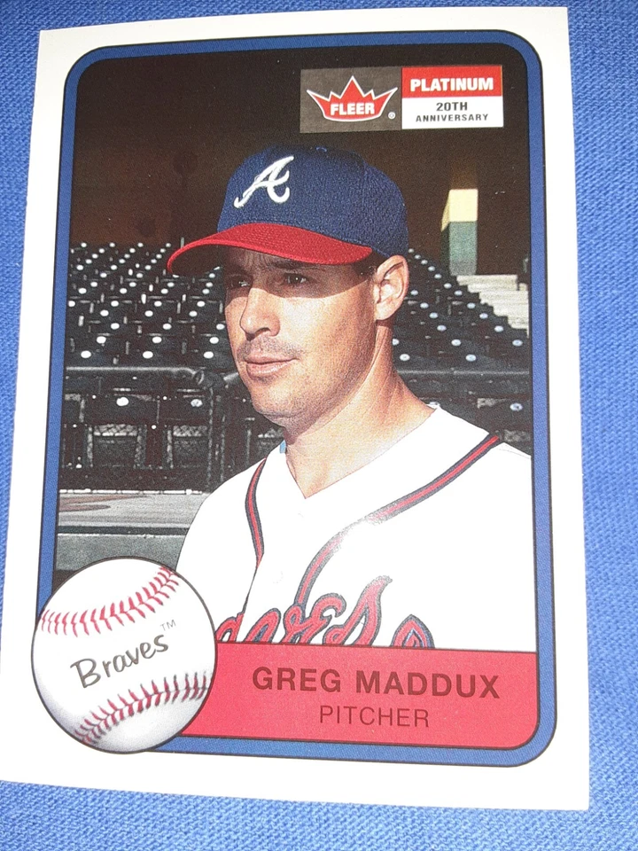 2001 Fleer Platinum - #103 Greg Maddux - Image 1 of 1