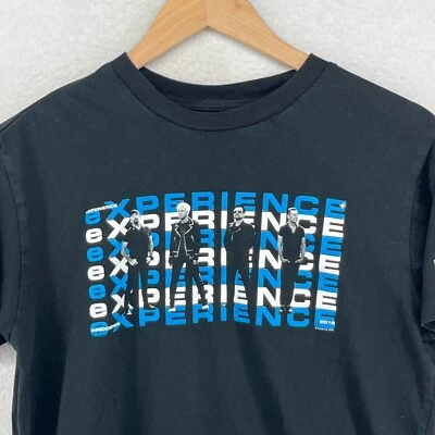 Camisa U2 Adulto M EXPERIENCE INOCENCE Gira 2018 Banda de Rock Concierto Algodón Negra Foto 1 de 4